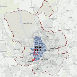 Servicio de Estacionamiento Regulado (SER).