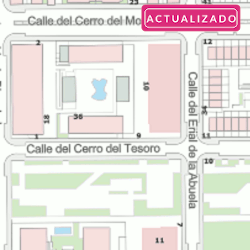 Cartografía actualizada.